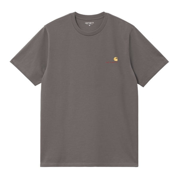 Carhartt Wip American Script T-Shirt - Porphyry - Streetart.fr